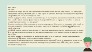 Ejercicio. Identificación de errores.